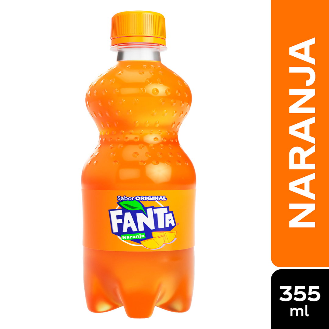 Fanta Naranja 355ml Desechable Bambucha