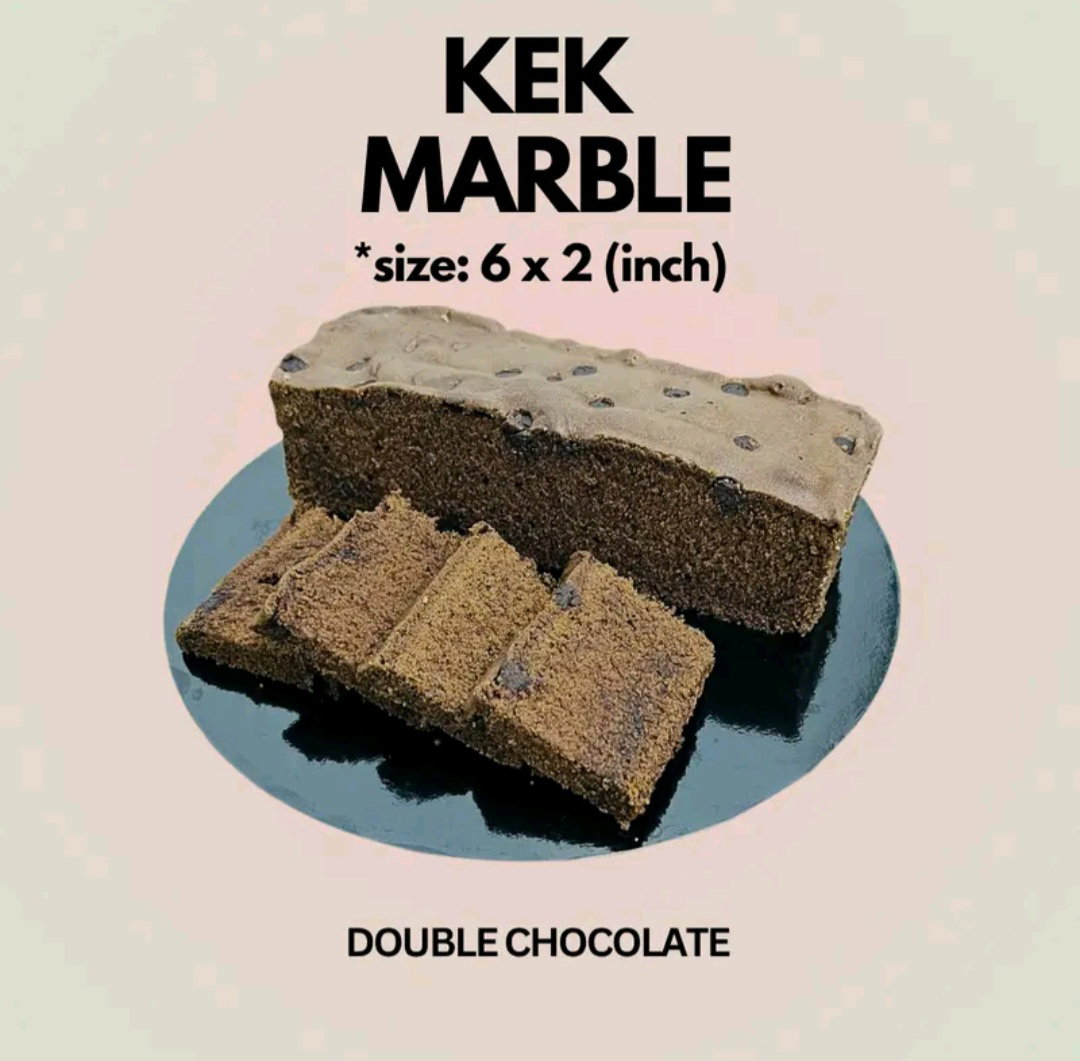Kek Marble (Double Chocolate)