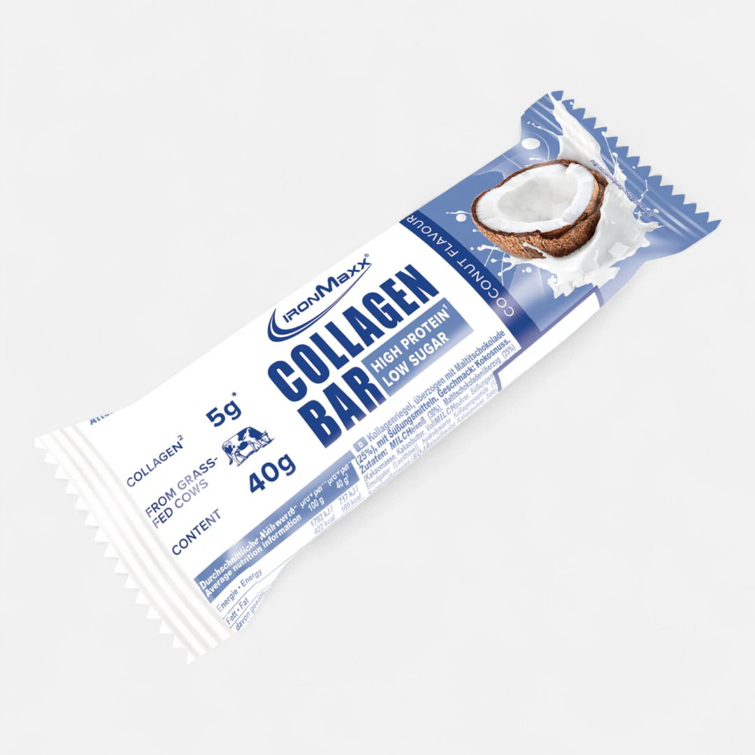 Ironmaxx Collagen Bar Coconut 40g