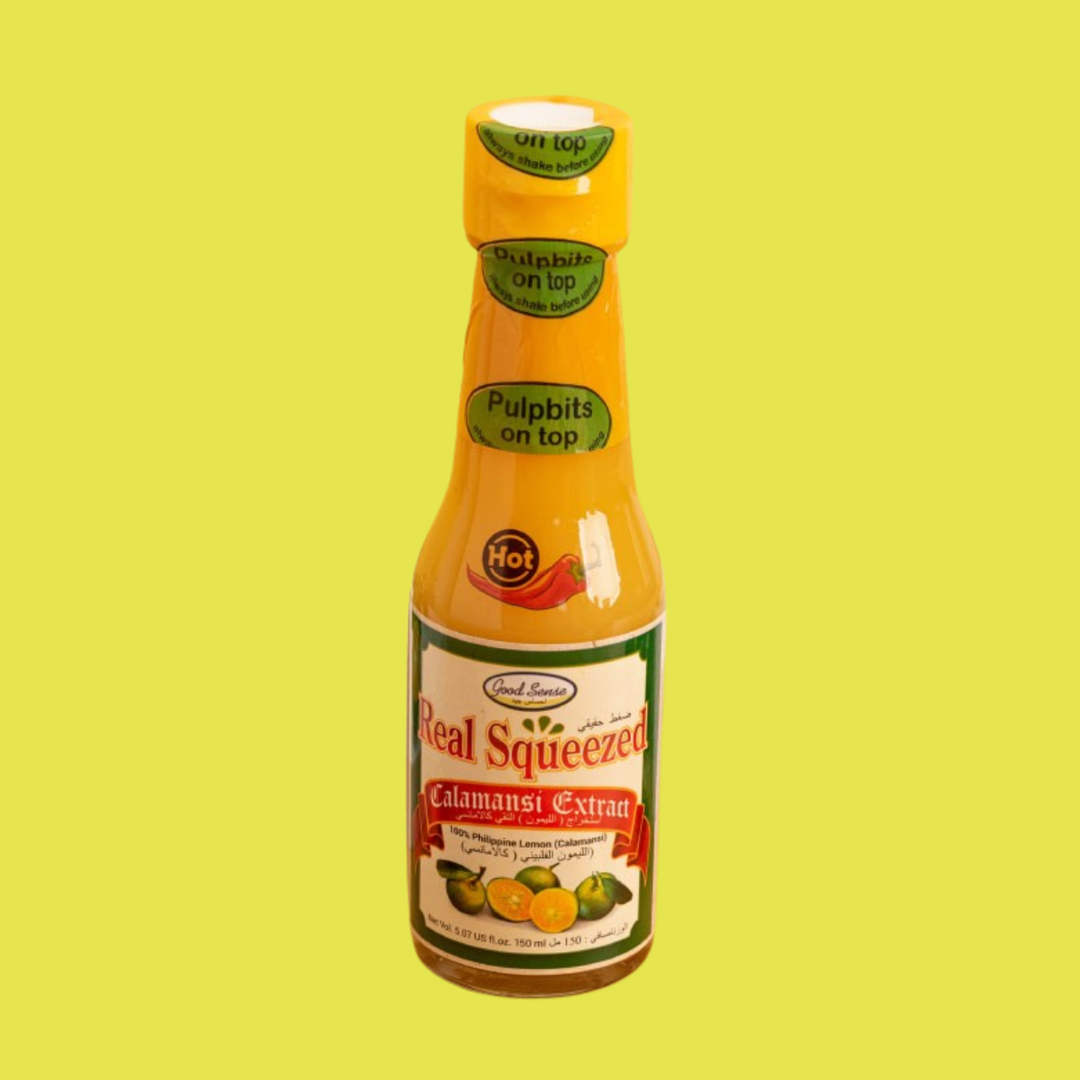 Good Sense Real Squeezed Calamansi Extract (Spicy) Philippine Lemon 150ml.