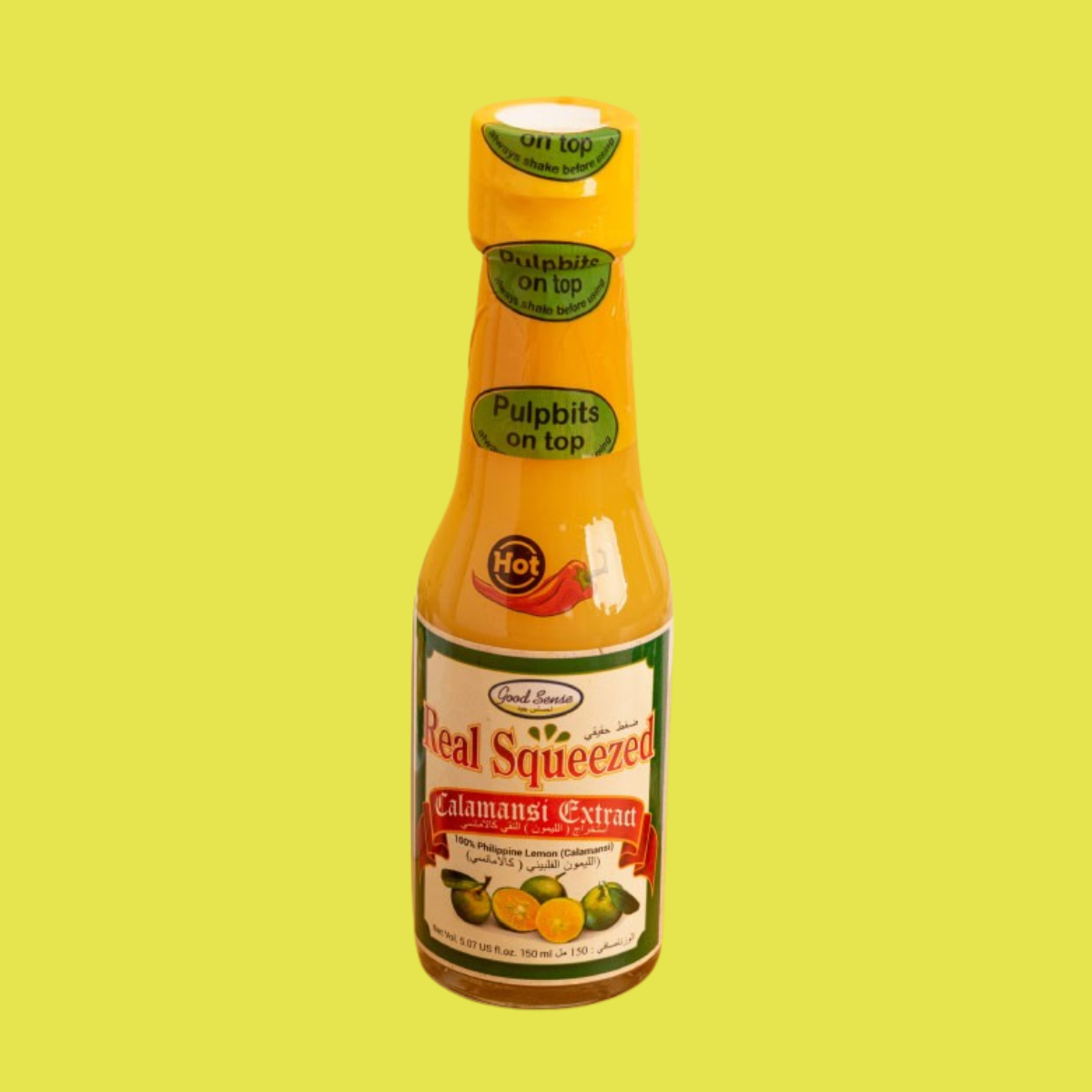 Good Sense Real Squeezed Calamansi Extract (Spicy) Philippine Lemon 150ml._0