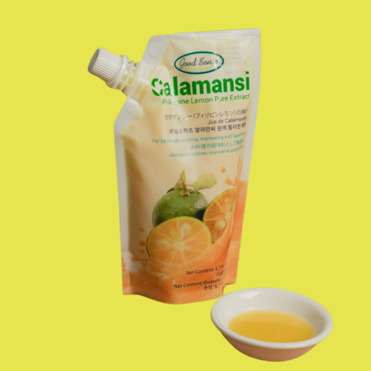 Good Sense Calamansi Extract in Doy Pack Philippine Lemon 200ml._0