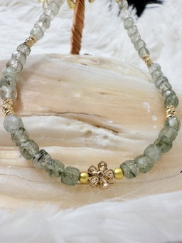 Green Rutile Anklet