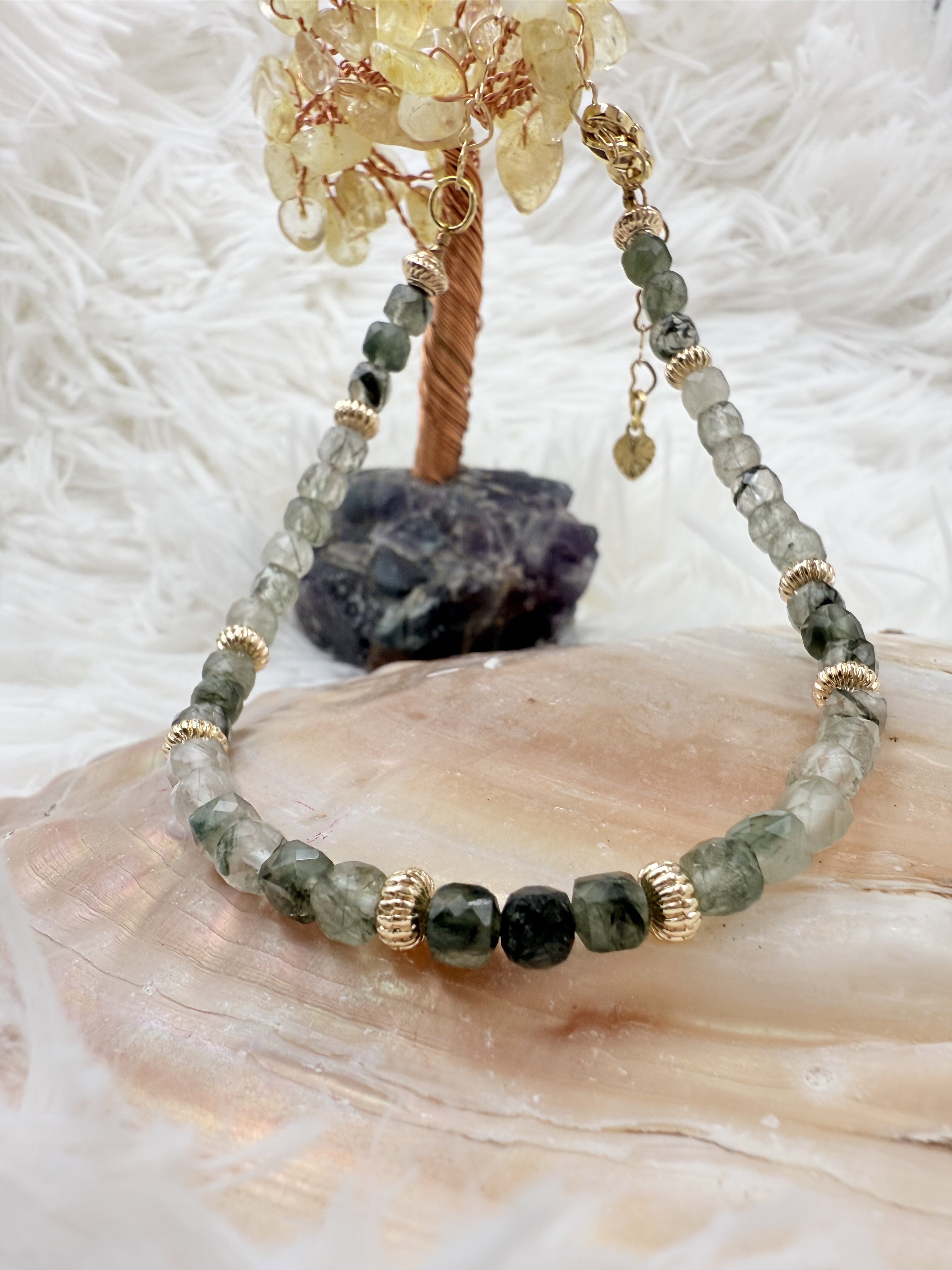 Green Rutile Anklet_3