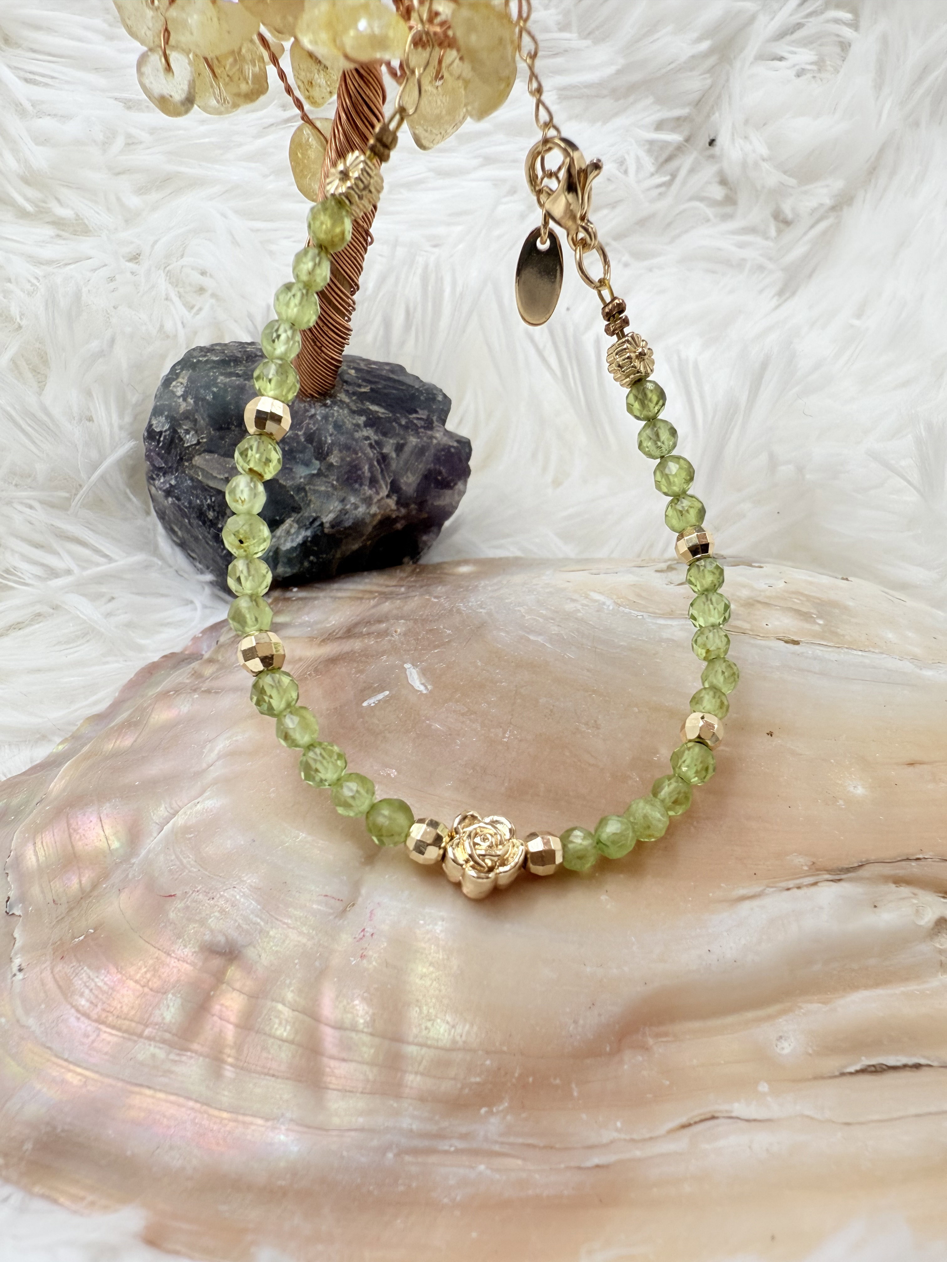 Peridot Anklet/Bracelet_1