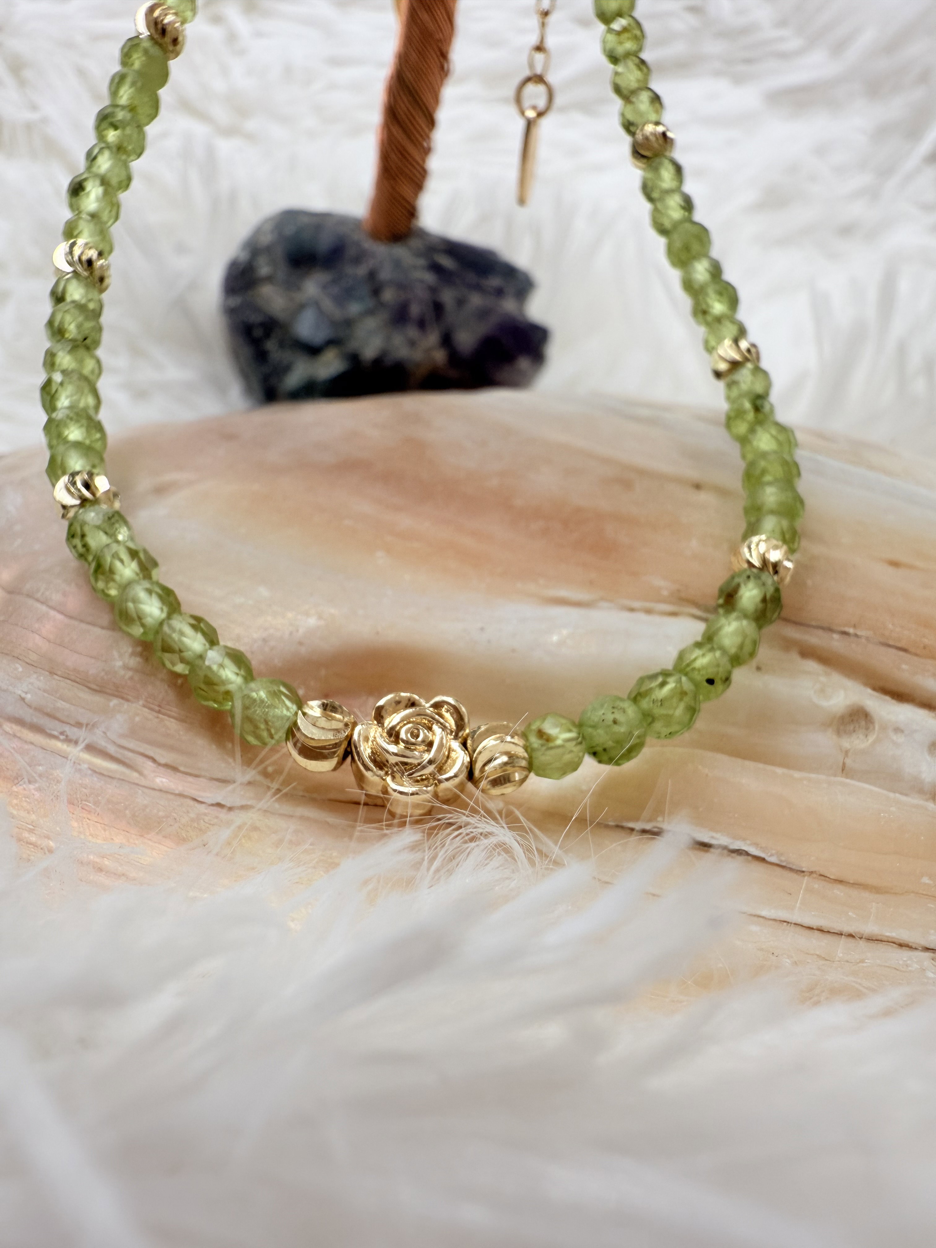 Peridot Anklet/Bracelet_3