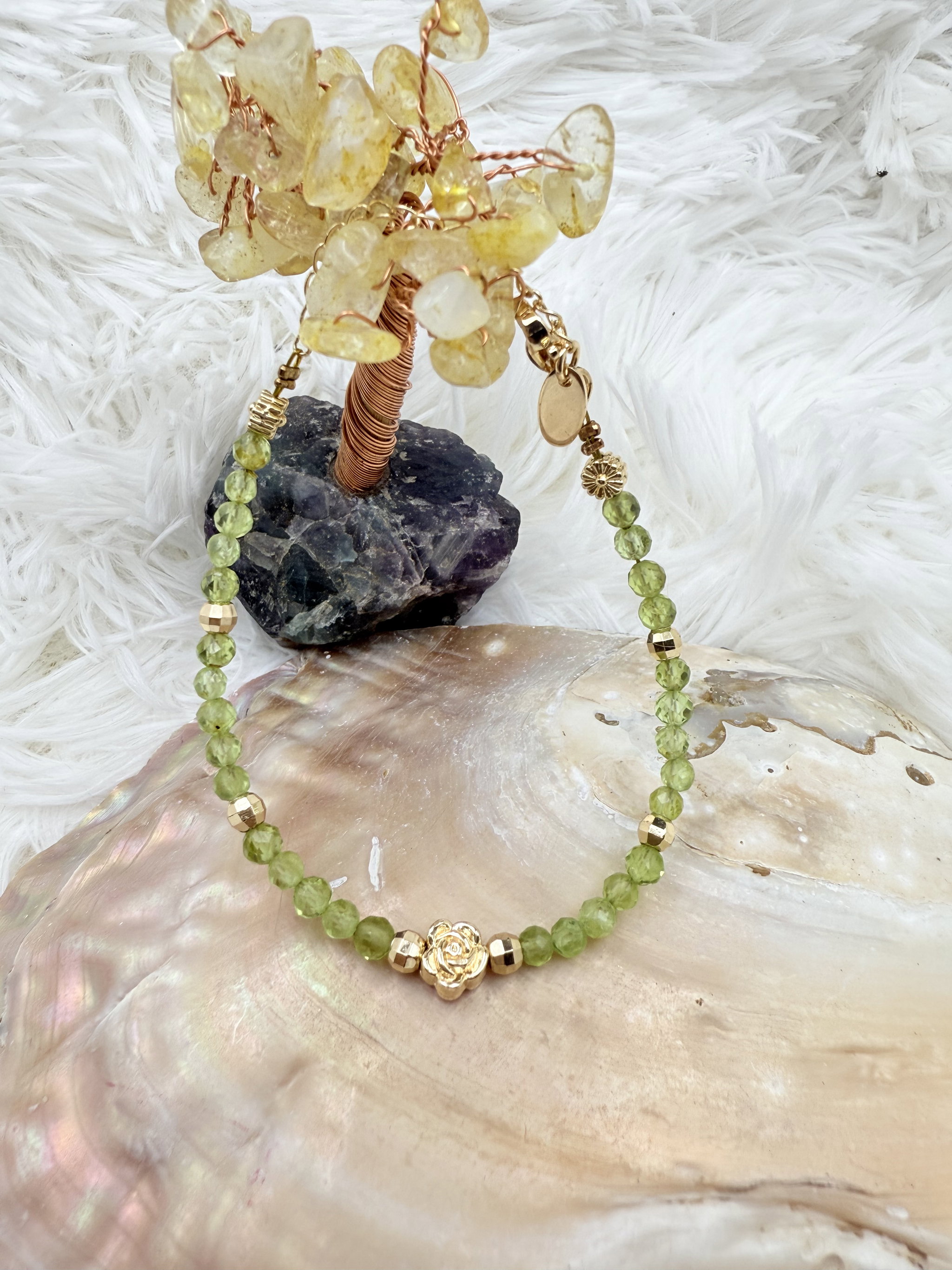 Peridot Anklet/Bracelet_0