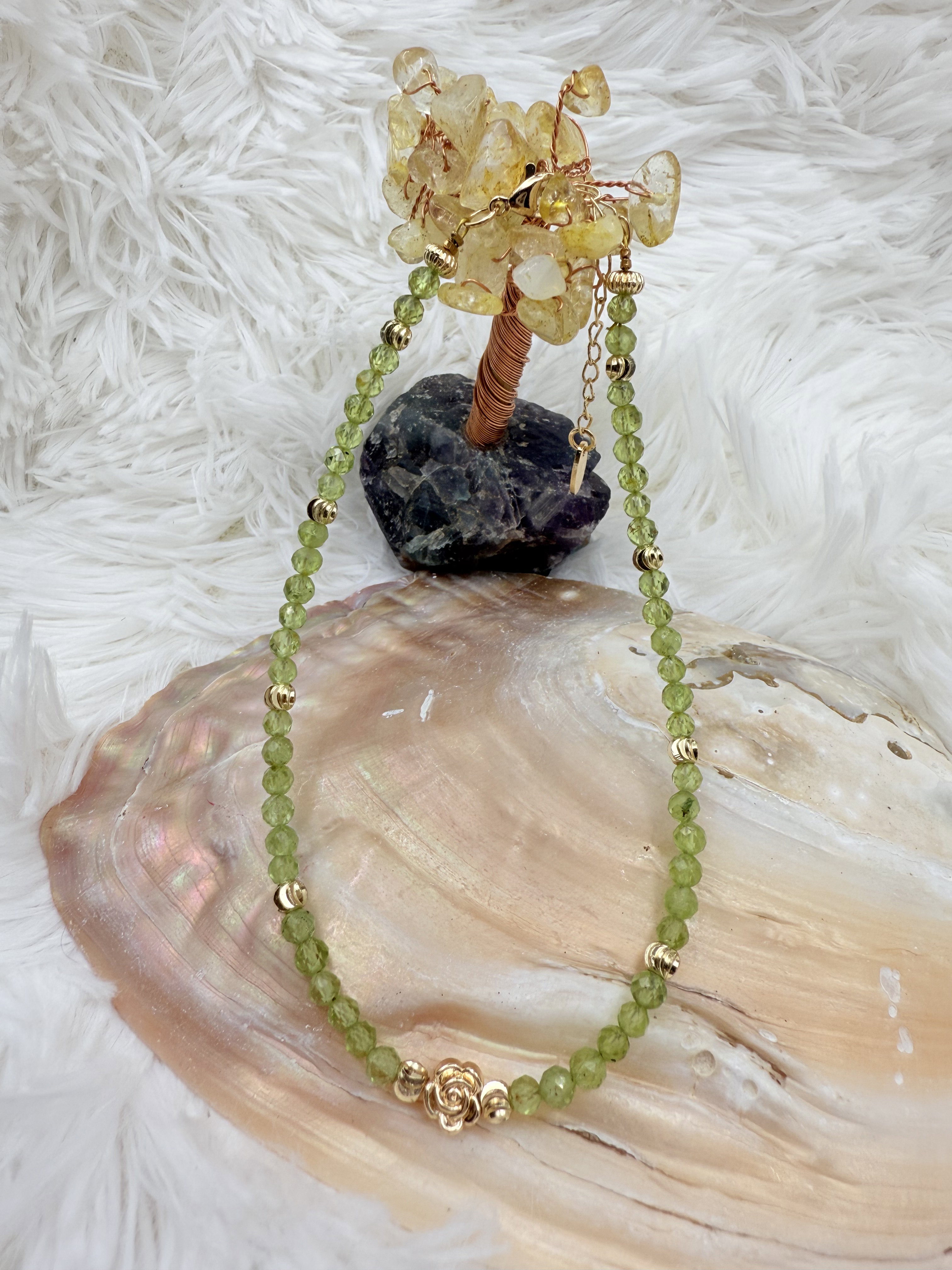 Peridot Anklet/Bracelet_2