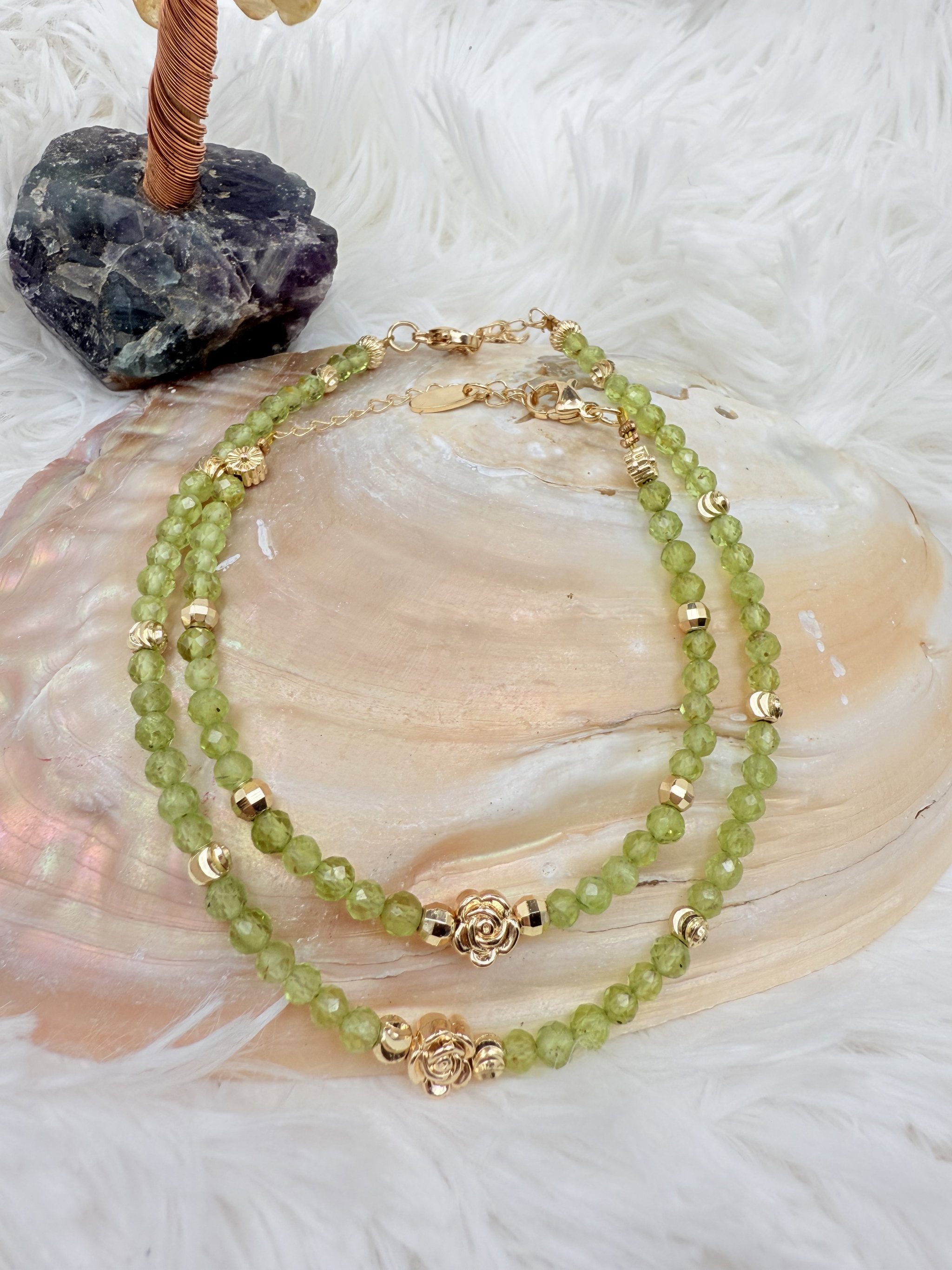 Peridot Anklet/Bracelet_6