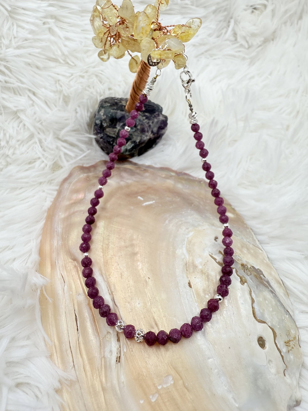 Ruby Anklet