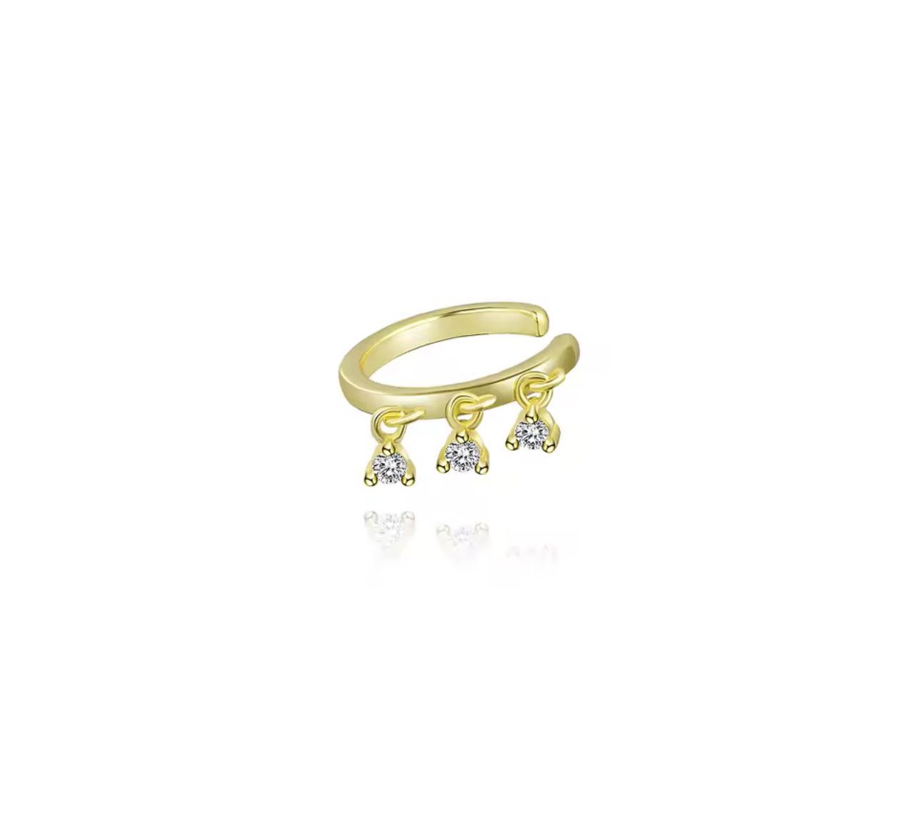 Golden tears earcuff_0