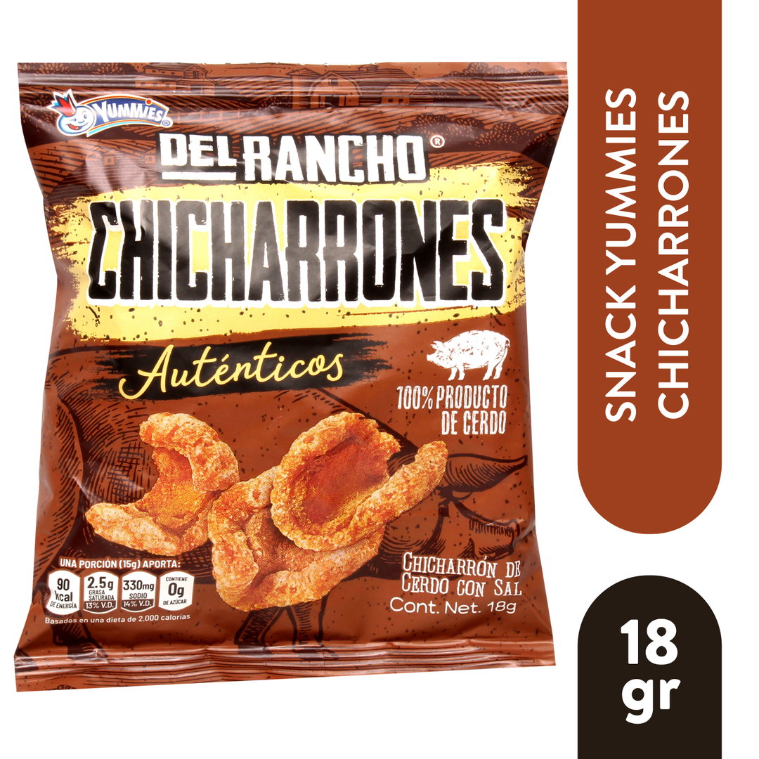 Chicharrón del Rancho Yummies18g