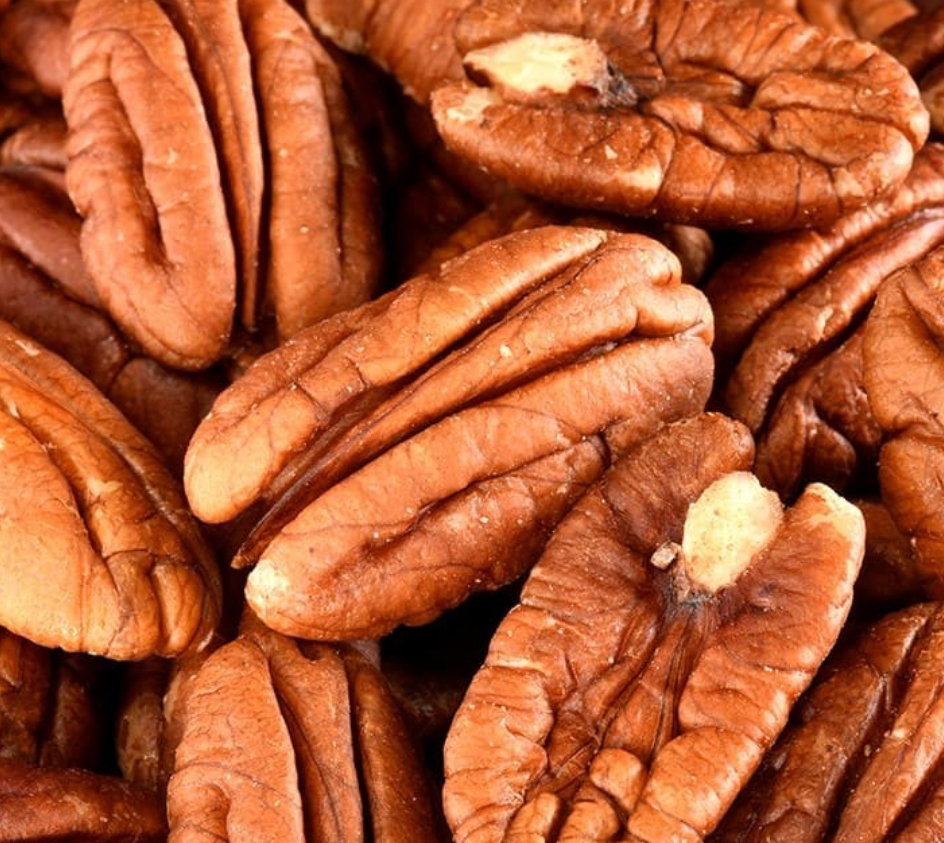 Noix de pecan grillées décortiquées 