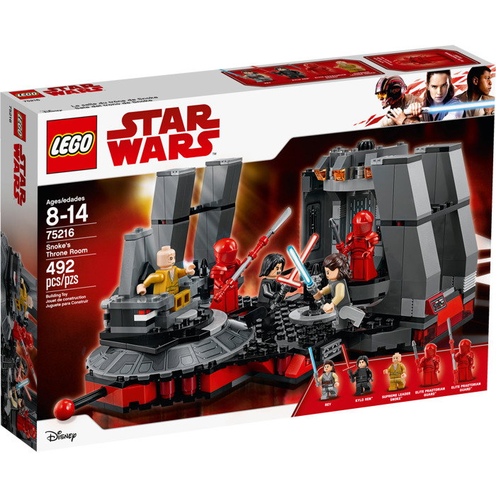Lego  Starwars 75216 Snokes Throne room_0