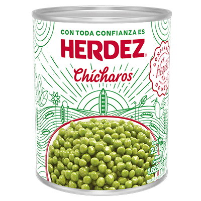 Chícharos Herdez 215 g (lata)