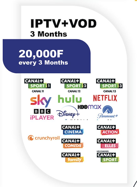 LiveTV237 - IPTV+VOD [3-Months]