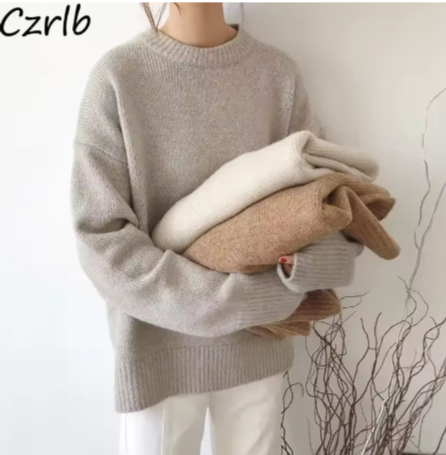 ZAFUL Women's Argyle Sweater V-Neck Cropped Sweater Long-Sleeve Plaid Sweater Pullover Jumper Knit Top_3