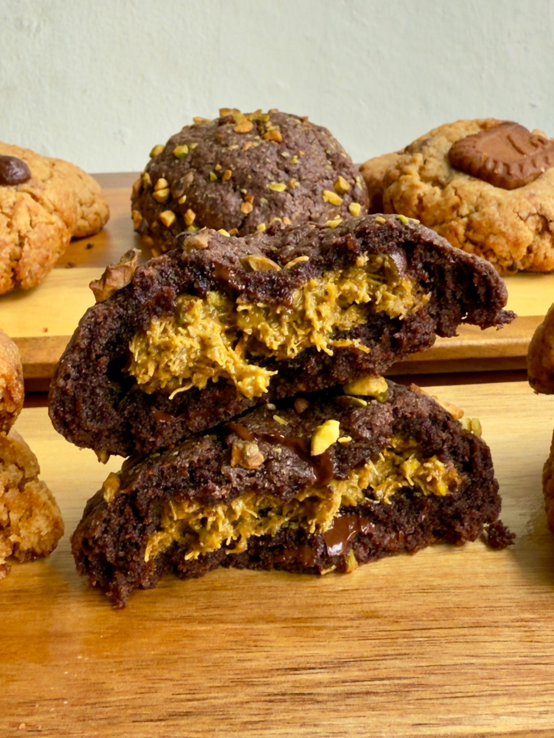 Dubai Chocolate New York Cookie