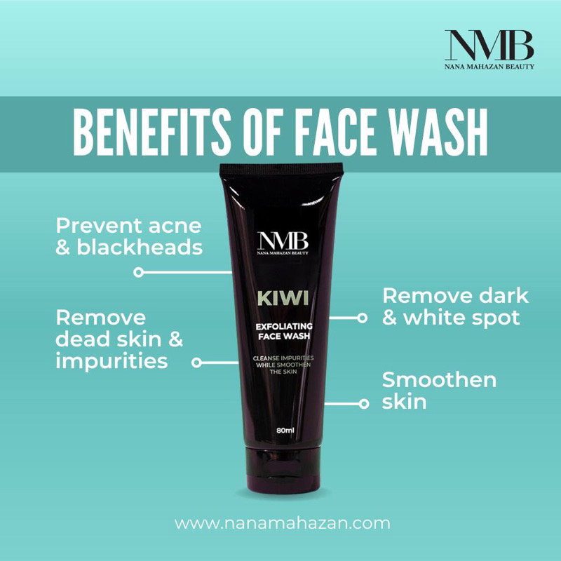 Kiwi Exfoliating Face Wash
