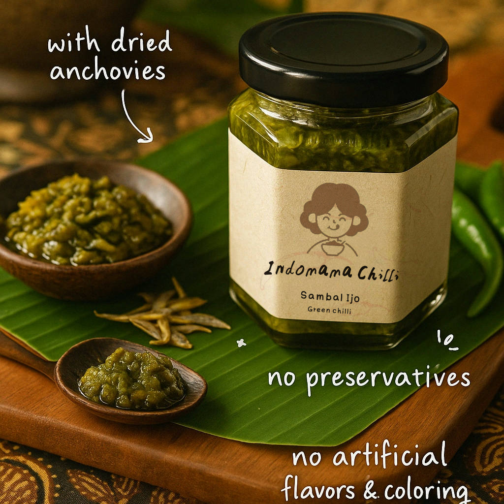 Sambal Ijo (Green Chilli) 180ml_0