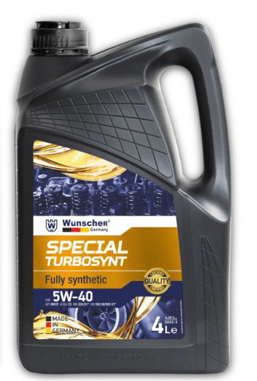 Wunscher Germany Special Turbosynt 5W40 C3 Fully Syn Engine Oil  4L _0