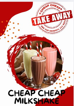 Milkshakes all flavours