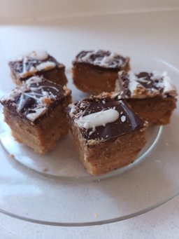 Noah's  Weekly Bake: Chocolate-nut covered home made marshmallows 