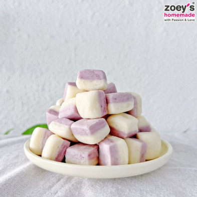 Zoey Marshmallow Bun – Purple Chinese Yam (40-45pcs) (±280g)_0