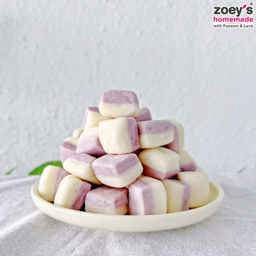 Zoey Marshmallow Bun – Purple Chinese Yam (40-45pcs) (±280g)