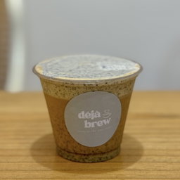 Black Sesame Cream Latte