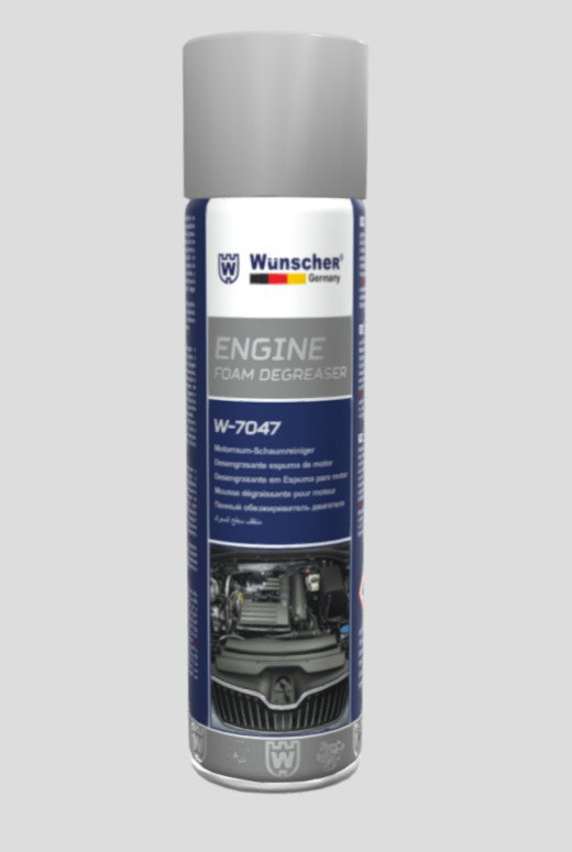Wunscher Germany Engine Foam Degreaser W7047  500ml _1