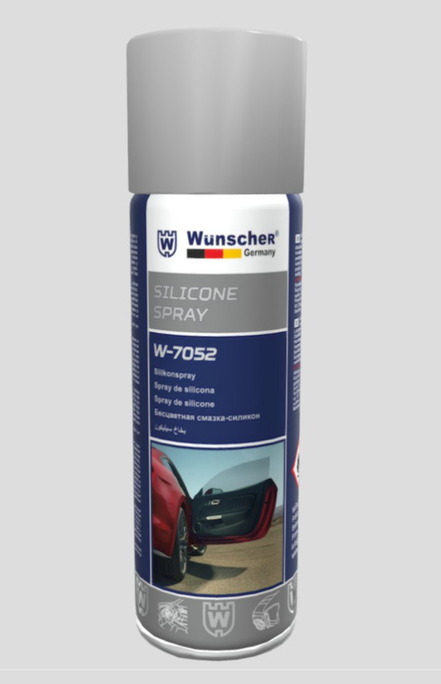 Wunscher Germany Silicone Spray W7052  450ml  _1