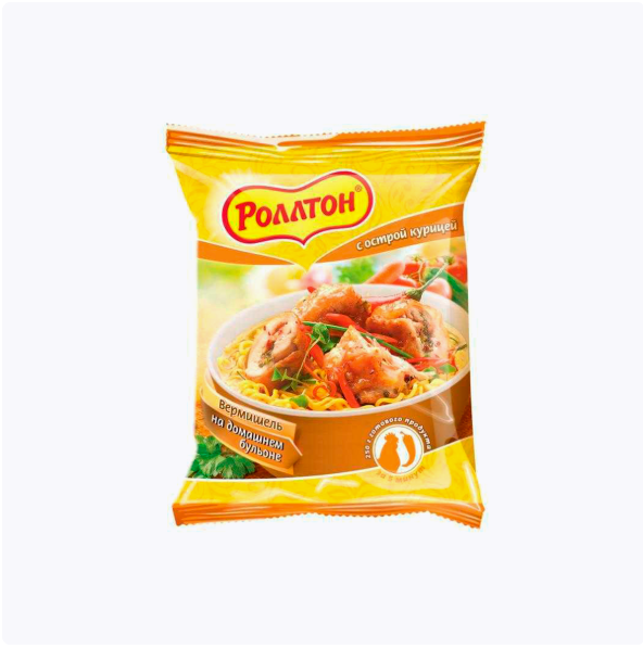 Лапша Роллтон (острым кур вкусом) 60г_0