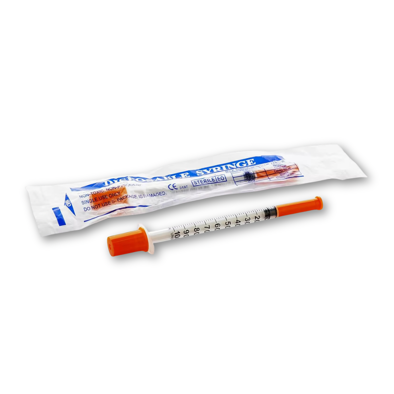 Insulin syringe 1ml x 10 pcs_0
