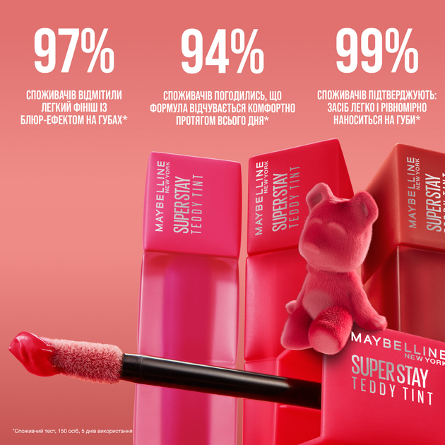 سوبر ستي ميبلين تنت تودي Maybelline Super Stay Teddy Tint, Matte Velvet Lipstick