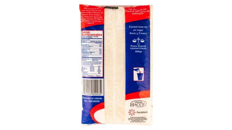 Azúcar Mote Rosa Sulfitada - 400 g_1