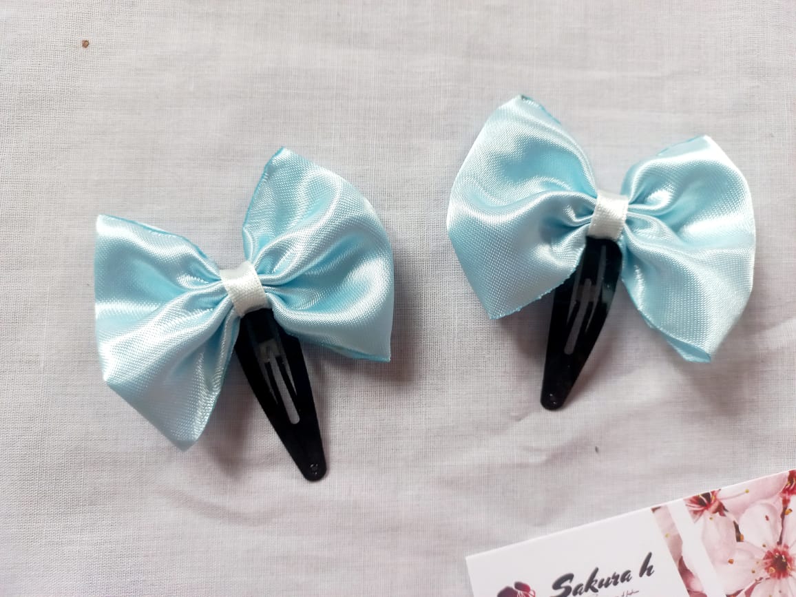 ✨ Satin Simple Tic Tac Bows _6