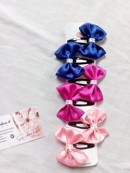 ✨ Satin Simple Tic Tac Bows 