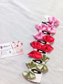 ✨ Satin Simple Tic Tac Bows 