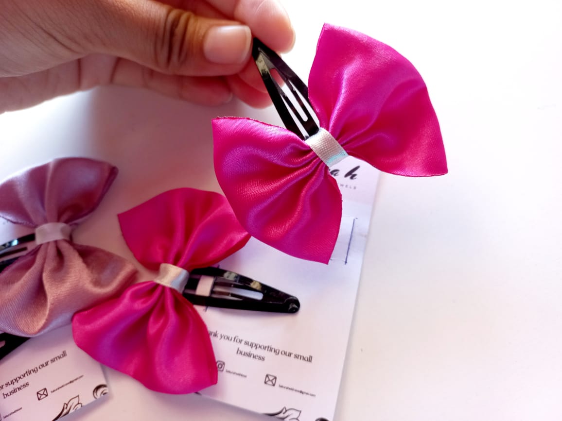 ✨ Satin Simple Tic Tac Bows _4