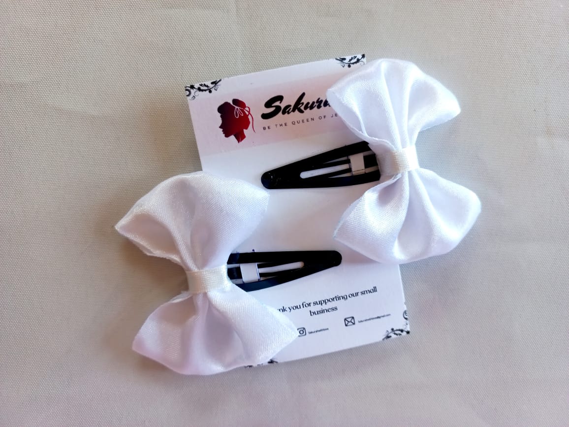 ✨ Satin Simple Tic Tac Bows _10