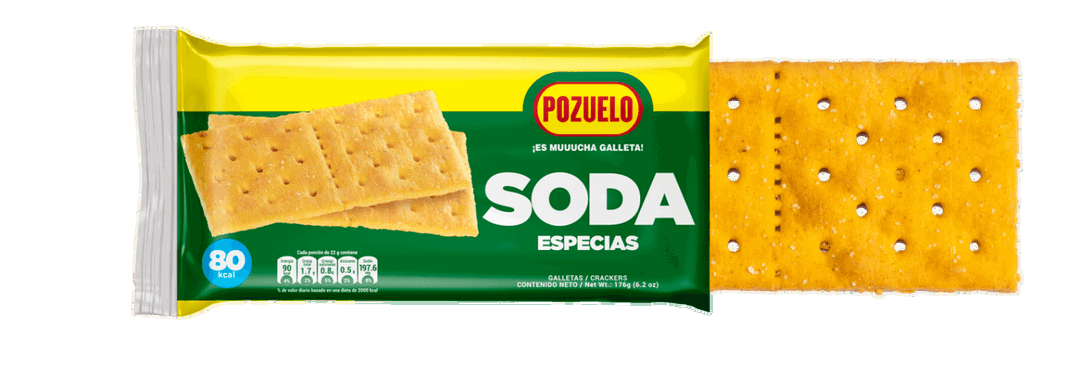 Galleta Pozuelo soda especias naturales