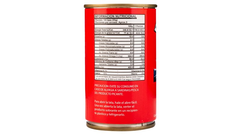 Sardina En Salsa De Tomate Picante  Bravo- 80 g_1