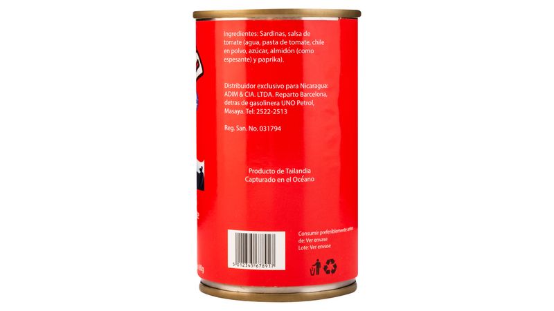 Sardina En Salsa De Tomate Picante  Bravo- 80 g_2
