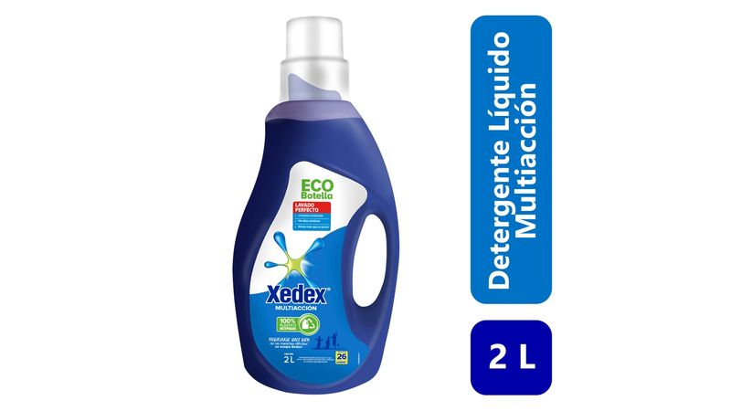 Detergente Líquido Xedex multiacción -2L