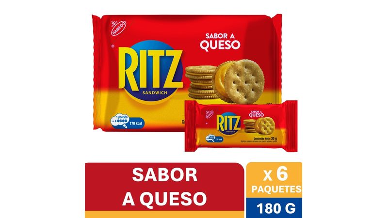 Galleta Salada Ritz Queso - 180 g_0
