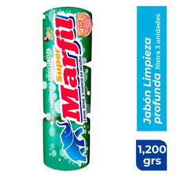 Jabón Marfil Verde 1200gr / 3 unidades