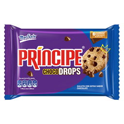 Galleta Principe Choco Drops 