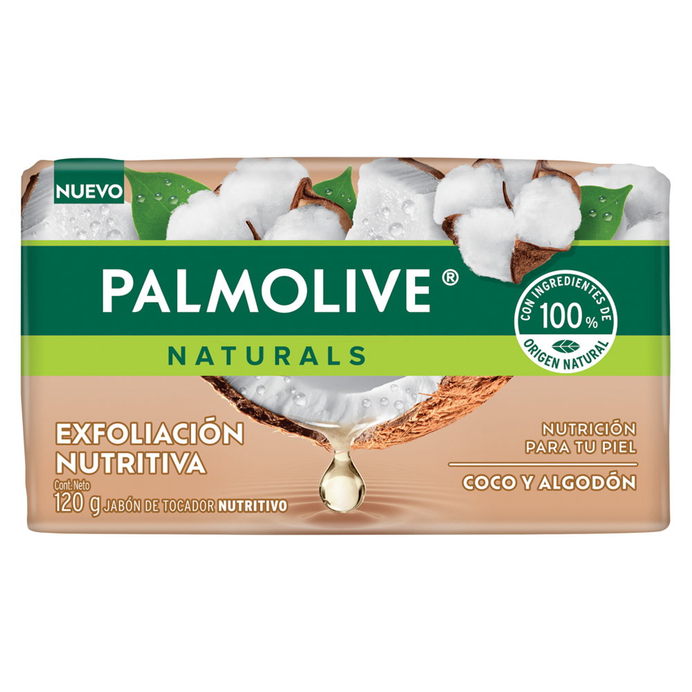 Jabón Palmolive Naturals Exfoliación Nutritiva