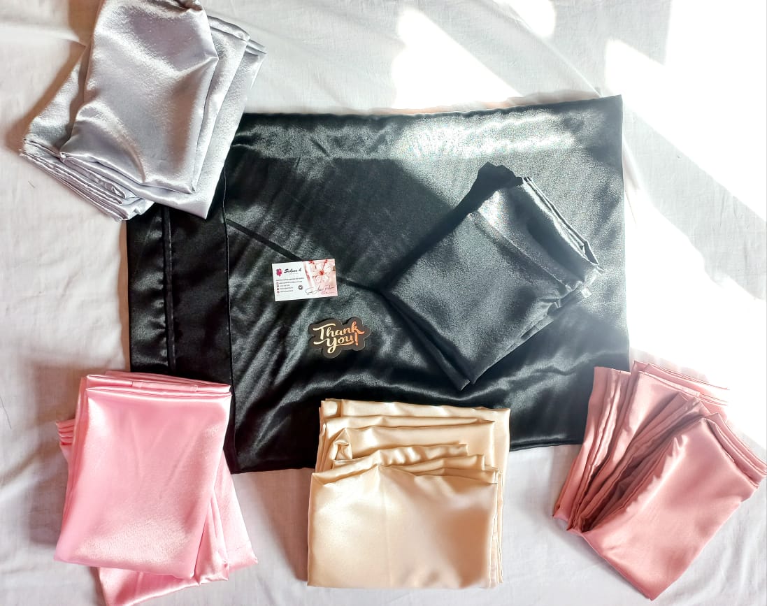 🌸 Sakurah Satin Pillowcase Promo – Bundle of 5 🌸_4